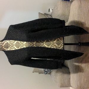 Torrid Metallic Knit Sweater Size 0